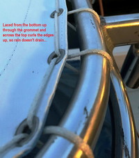 INCORRECT Lacing